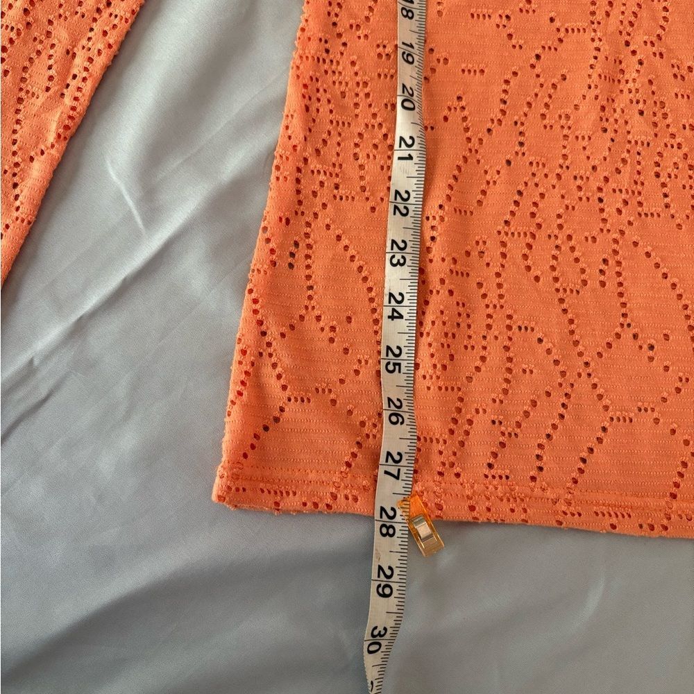 BKE Orange Long Sleeve Women's Tee - Picture 4 of 9